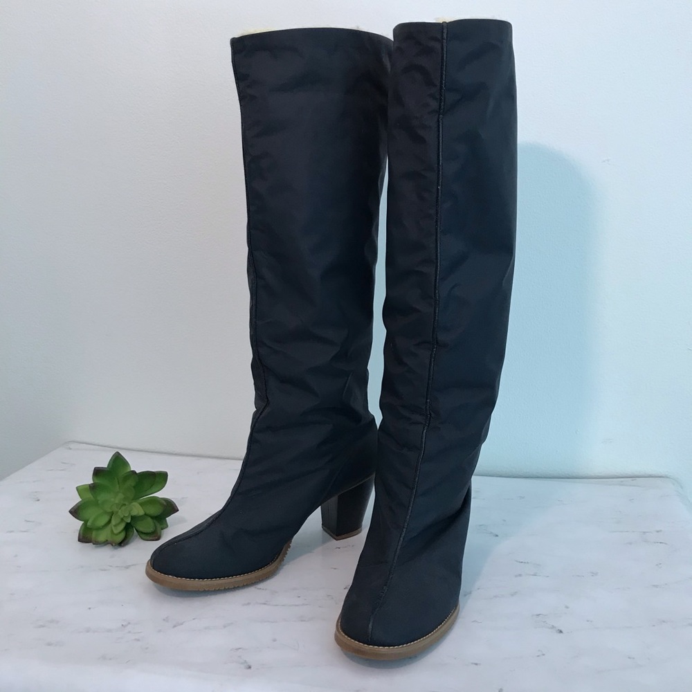 Vintage Golo Vibram Sole Shearling Lined Boots 6.5